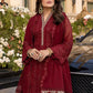 03-Piece Chiffon Suit With Embroidery | Ready To Wear