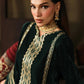Bottle Green Velvet Kurta Set | Ready-to-Wear
