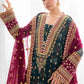 3-Piece High-Quality Soft Chiffon Stitched Suit