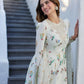 03-Piece Lawn Frock With Embroidery | Ready To Wear