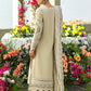 3 Piece Cotton Suit With Organza Dupatta| Ready To Wear