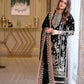 Luxury Velvet Embroidered Ready-to-Wear 3-Piece Suit
