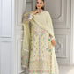 03-Piece Embroidered Chikankari Suit | Ready To Wear