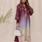 03-Piece Floral Printed Silk Suit | Ready To Wear