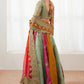 03-piece Embroidered Silk Lehanga With Organza Dupatta | Ready To Wear