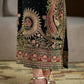 ✨ Black & Gold Kashmiri Majesty – Luxury Embroidered | Ready to Wear
