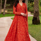 Embroidered Lawn Suit ( Maxi Style ) With Chiffon Dupatta | Ready To Wear