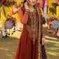 Semi Pure Chiffon Maxi Suit  with 4 Side Border Dupatta | Ready To Wear
