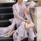 03-Piece Embroidered Lawn Suit With Printed Silk Dupatta | Ready To Wear