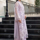 03-Piece Embroidered Lawn Suit With Printed Silk Dupatta | Ready To Wear