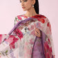 03-Piece Printed Lawn Suit With Chiffon Dupatta | Ready To Wear