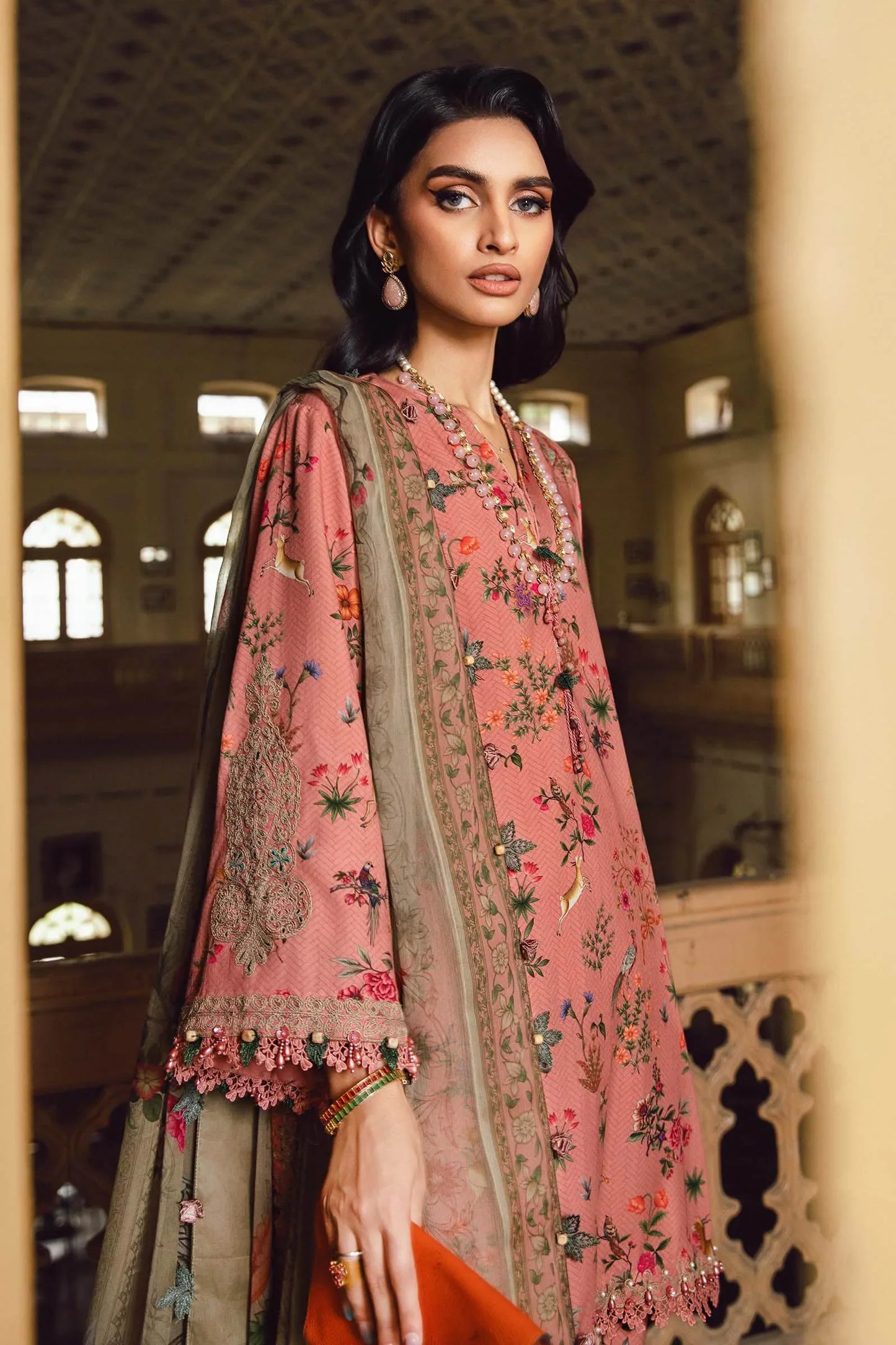 03-Piece Printed Lawn Suit | Ready To Wear
