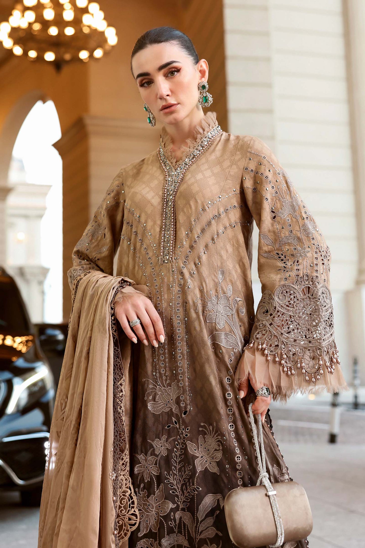 03-Piece Embroidered Lawn SUit | Ready To Wear