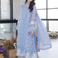 03-Piece Organza Suit With Embroidery |Ready To Wear