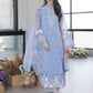 03-Piece Organza Suit With Embroidery |Ready To Wear