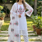 03 Piece Embroidered Chiffon Suit - Ready to Wear
