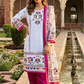 03 Piece Embroidered Chiffon Suit - Ready  To Wear