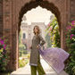 03 Piece Lawn Suit - Ready  To  Wear