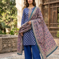 03 Piece Printed Lawn Suit - Ready To  Wear