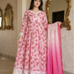 03-Piece Printed Lawn Suit With Embroidery - Ready To Wear