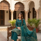 03 Piece Embroidered Jacquard Suit - Ready  To Wear