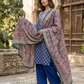 03 Piece Printed Lawn Suit - Ready To  Wear