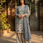 03 Piece Chikankari Floral Lawn Suit - Ready  to  Wear