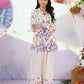 Heavy Embroidered Lawn 3-Piece Suit with Chiffon Dupatta | Ready to Wear
