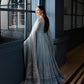 Luxury Embroidered Net Maxi 3-Piece Suit with Net Dupatta | Ready to Wear