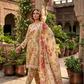 03 Piece  Printed Lawn Suit - Ready to Wear