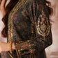 03-Piece Printed Lawn Suit With Heavy Embroidery - Ready To Wear