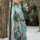 Tropical Teal - 3 Piece Embroidered Lawn Suit | Ready To Wear