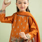 Luxury Embroidered Chiffon Girls’ Ready-to-Wear Suit