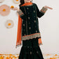 Luxury Embroidered Chiffon Girls’ Ready-to-Wear Suit