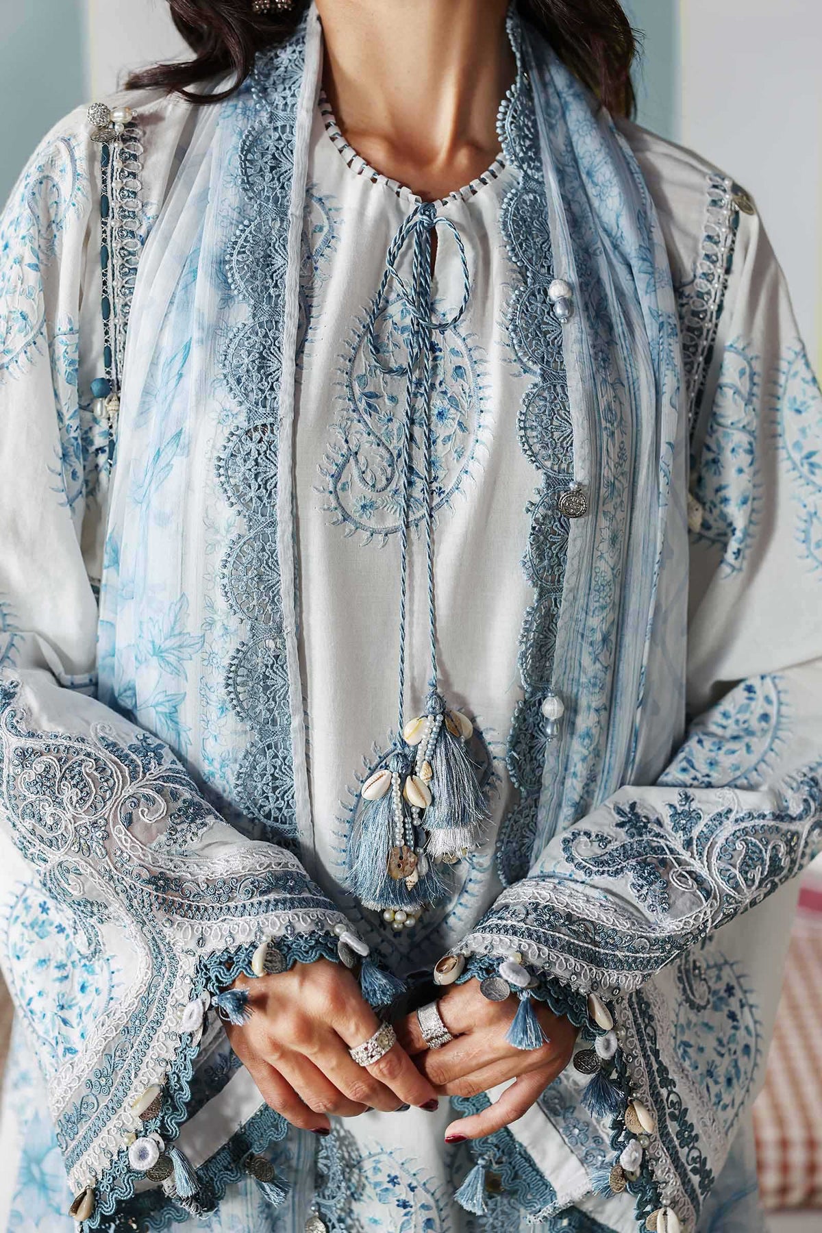 03-Piece Printed Lawn Suit | Ready To Wear