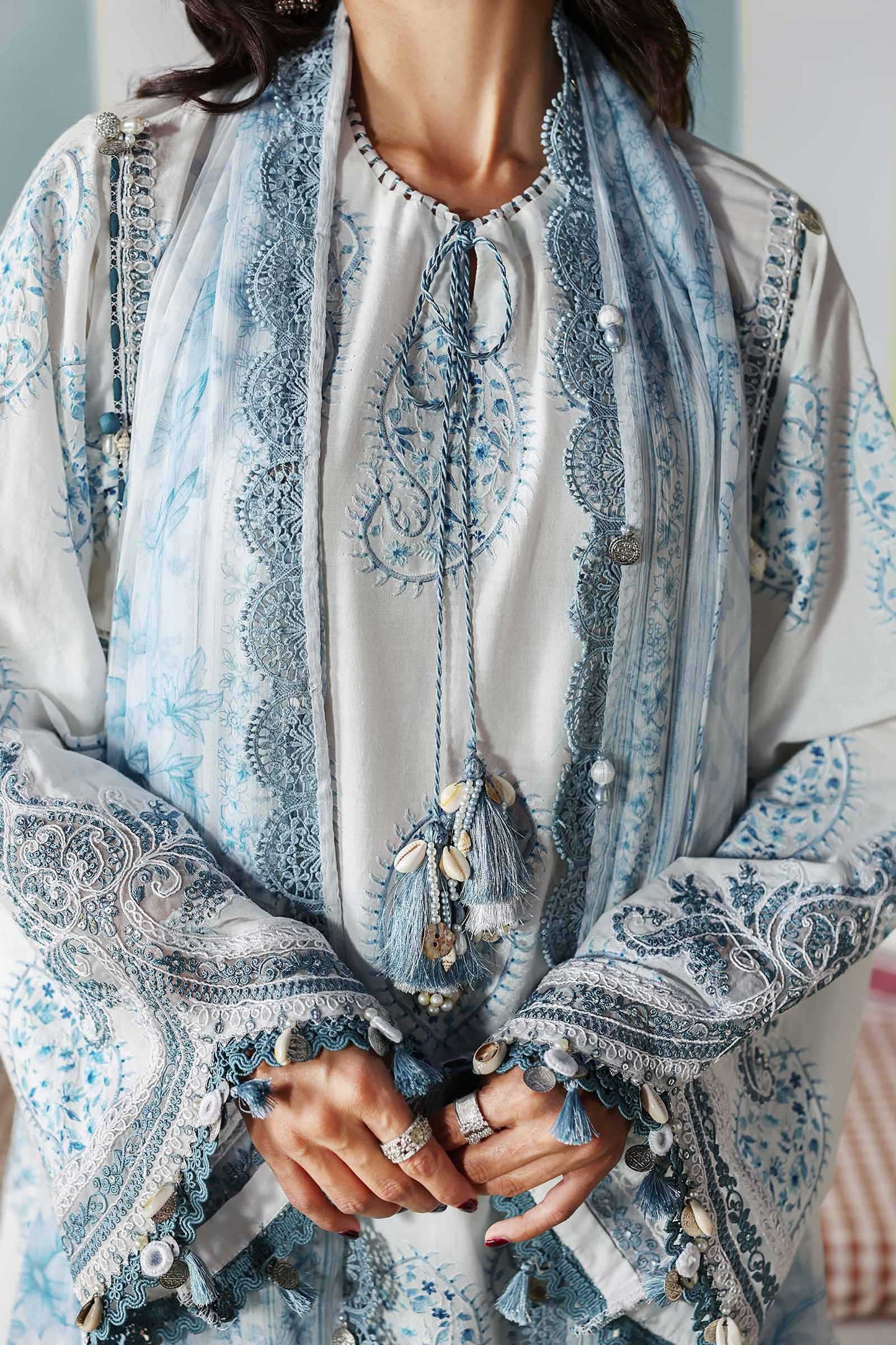 03-Piece Printed Lawn Suit | Ready To Wear