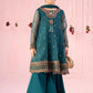 Elegant Embroidered Chiffon Girls’ 3-Piece Party Wear – Ready to Wear