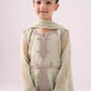 Elegant Embroidered Chiffon Girls’ 3-Piece Party Wear – Ready to Wear