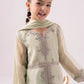 Elegant Embroidered Chiffon Girls’ 3-Piece Party Wear – Ready to Wear