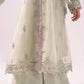 Elegant Embroidered Chiffon Girls’ 3-Piece Party Wear – Ready to Wear