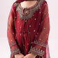 Elegant Embroidered Chiffon Girls’ Ready-to-Wear Suit