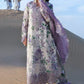 03-Piece Printed Lawn Suit With Embroidery | Ready To Wear