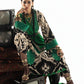 03-Piece Embroidered Print Lawn With Embroidered Chiffon Dupatta - Ready To Wear