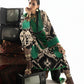 03-Piece Embroidered Print Lawn With Embroidered Chiffon Dupatta - Ready To Wear