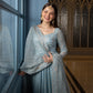Luxury Embroidered Net Maxi 3-Piece Suit with Net Dupatta | Ready to Wear
