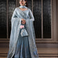 Luxury Embroidered Net Maxi 3-Piece Suit with Net Dupatta | Ready to Wear