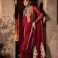 Maroon Sequence Chiffon Formal Suit | Ready To Wear