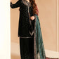 Luxury Velvet Embroidered 3-Piece Ready-to-Wear Suit