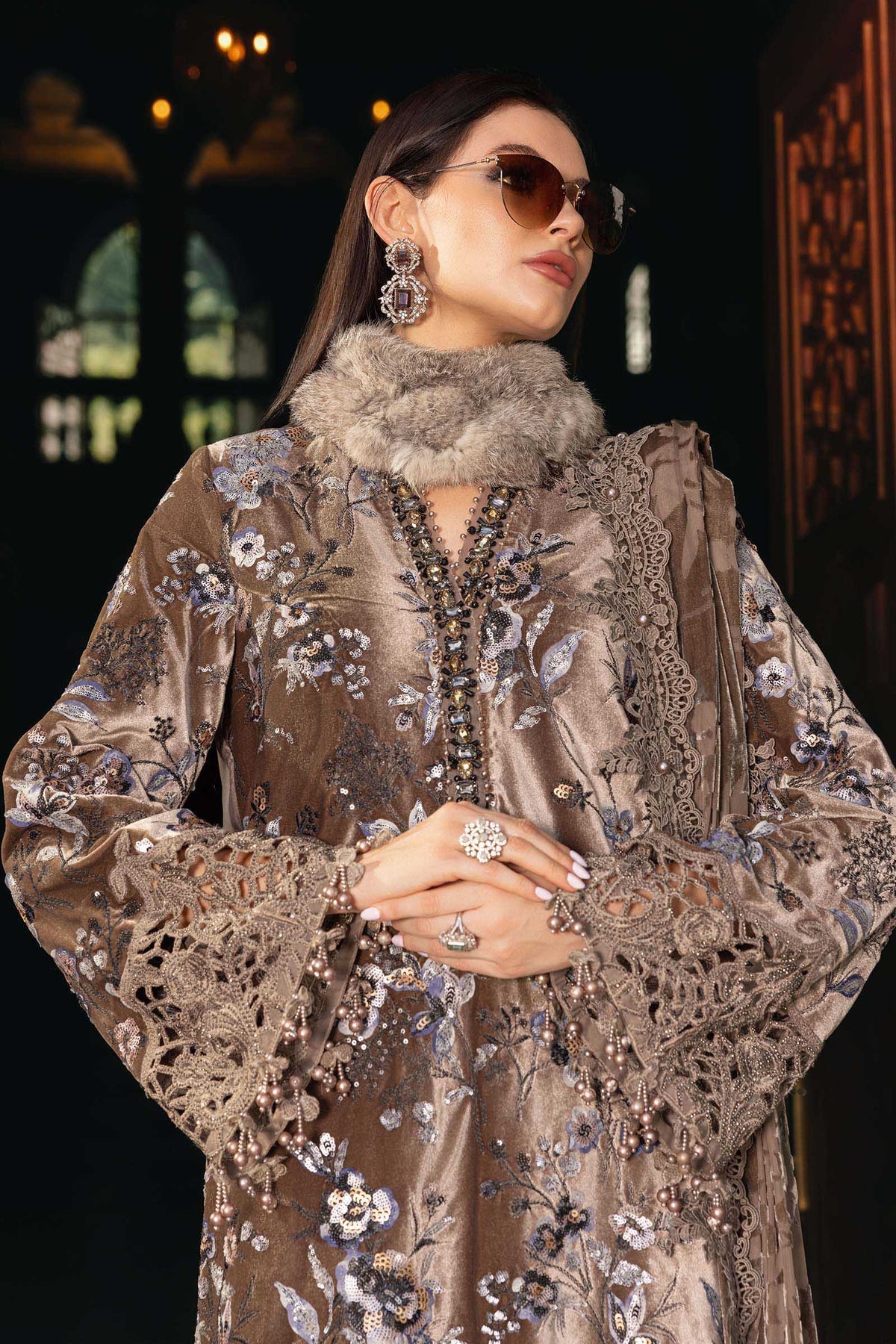 Luxury  Velvet Ready-to-Wear 3-Piece Suit