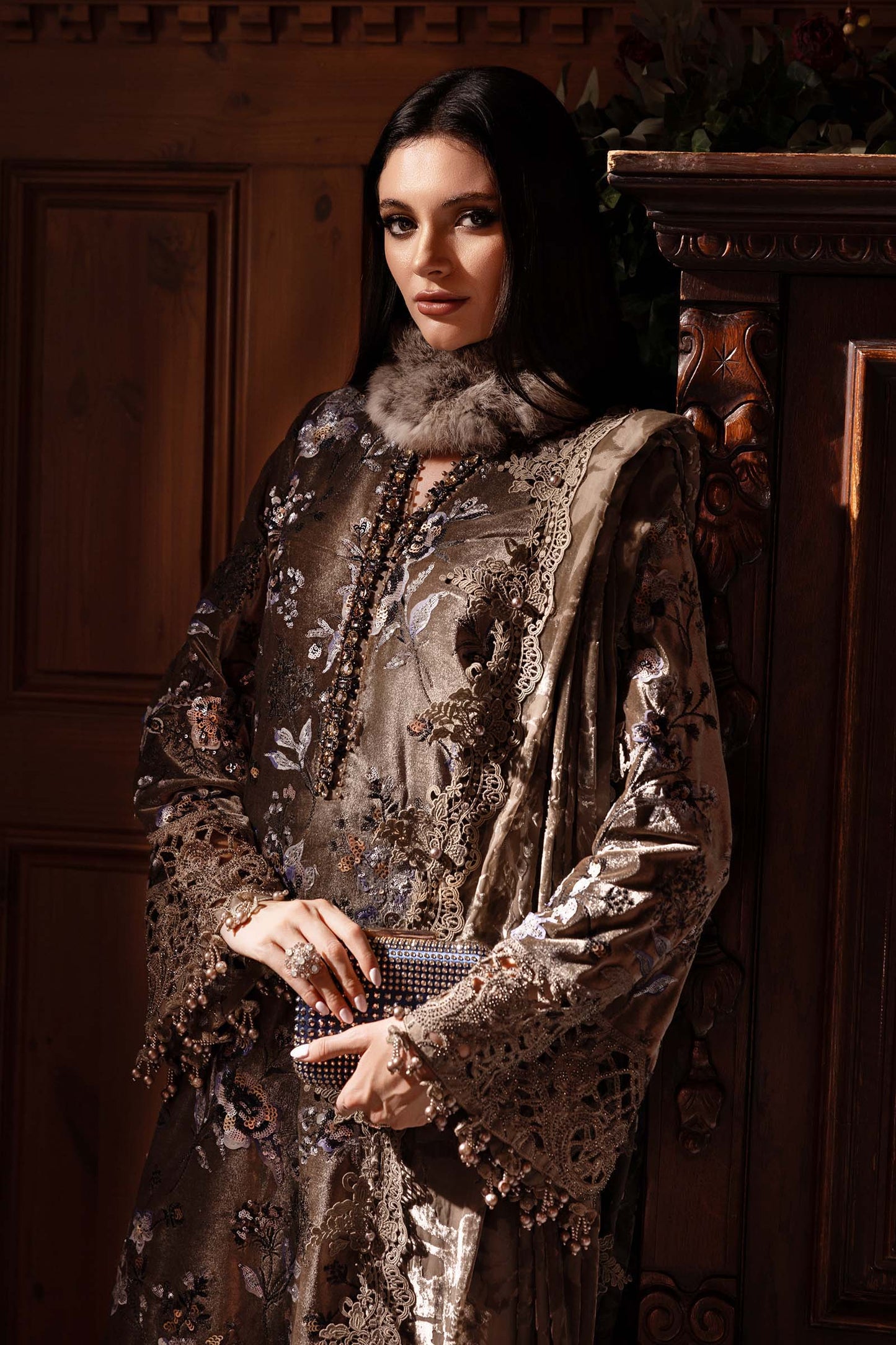 Luxury  Velvet Ready-to-Wear 3-Piece Suit
